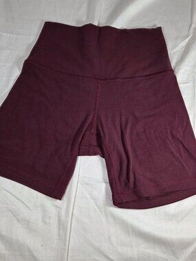 Lululemon Align High-Rise Shorts 6" - Burgundy / Red Merlot - Size 4